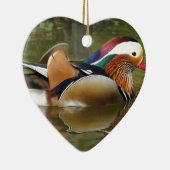 mandarijneend keramisch ornament (Rechts)