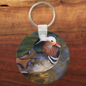mandarijneend-sleutelhanger sleutelhanger (Voorkant)