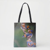 Mandarijneend Tote Bag (Voorkant)