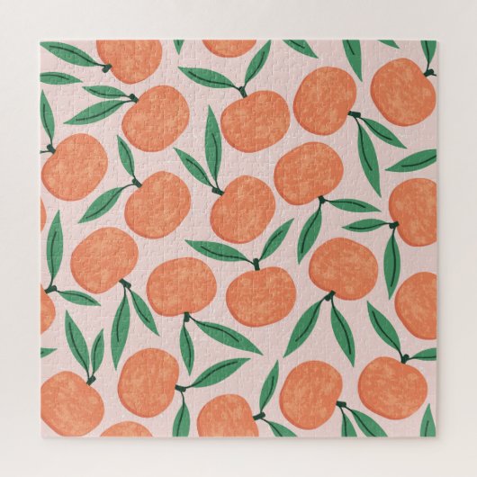 Mandarijnen : repeating fruit texture. legpuzzel (Verticaal)