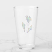 Mandarijnen Vissen Glas (Achterkant)