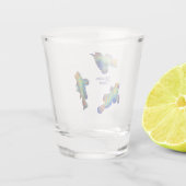 Mandarijnen Vissen Shot Glas (Achterkant)