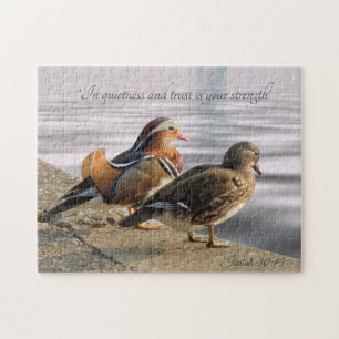 Mandarijneneenden Legpuzzel