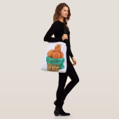 Mandarijnenmandje Crossbody Tas (Op model)