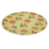 mandarijnenpatroon snijplank (Hoek)