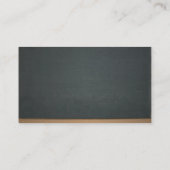Mandarijnentaalleraar Chalkboard Visitekaartje (Achterkant)