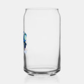Mandarijnenvis paar  blikvorm glas (Links)