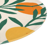 Mandarijnmozaïek: Trendy Citrus Chic Snijplank (Hoek)