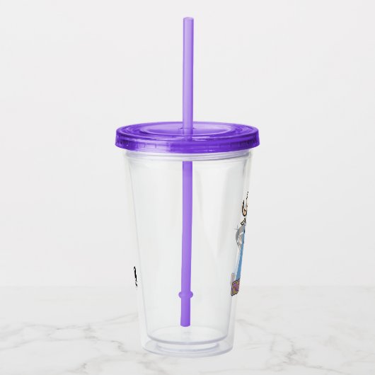 Mandarijnnaam Afbeelding Acryl Drinkbeker (Rechts)