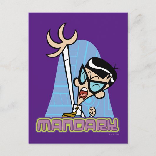 Mandarijnnaam Afbeelding Briefkaart (Voorkant)