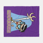 Mandarijnnaam Afbeelding Fleece Deken (Voorkant (Horizontaal))