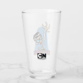 Mandarijnnaam Afbeelding Glas (Achterkant)