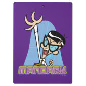 Mandarijnnaam Afbeelding Klembord (Achterkant)