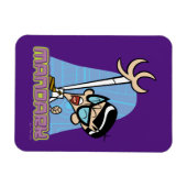 Mandarijnnaam Afbeelding Magneet (Horizontaal)