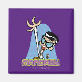 Mandarijnnaam Afbeelding Magneet (Voorkant)