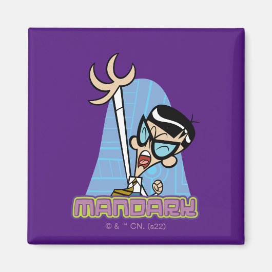 Mandarijnnaam Afbeelding Magneet (Voorkant)