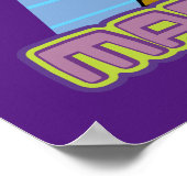 Mandarijnnaam Afbeelding Poster (Hoek)