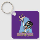 Mandarijnnaam Afbeelding Sleutelhanger (Voorkant)