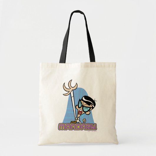 Mandarijnnaam Afbeelding Tote Bag (Voorkant)