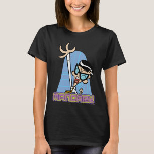 Mandarijnnaam grafisch t-shirt