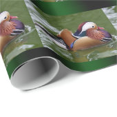 Mandarijns Duck Wrapping Paper Cadeaupapier (Rol Hoek)