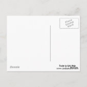 Mandarijns Fish Briefkaart van ZNDC Studio (Achterkant)