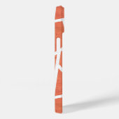 Mandarijns oranje mozaïekpatroon Case-Mate iPhone case (Achterkant / Rechts)