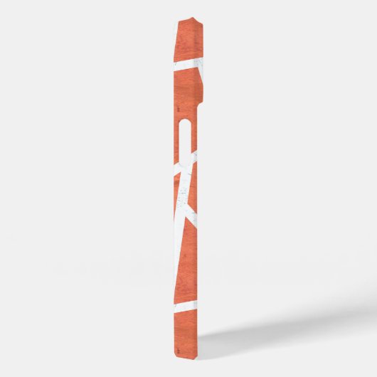 Mandarijns oranje mozaïekpatroon Case-Mate iPhone case (Achterkant / Rechts)