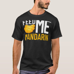Mandarijns Oranje ruitsap van Plant van vruchten, T-shirt
