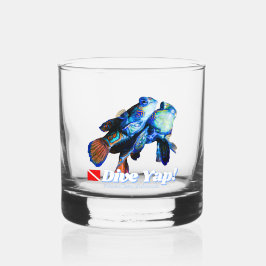 Mandarijns paar whisky glas
