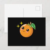 Mandarijns Sinaasappel Briefkaart (Voorkant / Achterkant)