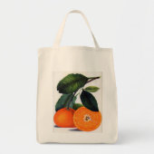 Mandarijns Sinaasappel Tote Bag (Voorkant)