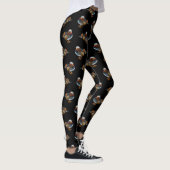 Mandarijnse Leggings (zwart) (Rechts)