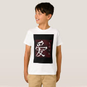 Mandarijnsymbool, liefde t-shirt (Voorkant volledig)