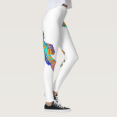 Mandarijnvissen  leggings (Rechts)
