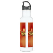 Mandarin Burst Waterfles (Achterkant)