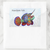 Mandarin Dragonet Goby Fish  Sticker (Tas)