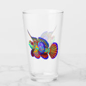 Mandarin Dragonet Reef Fish Glass Tumbler (Achterkant)