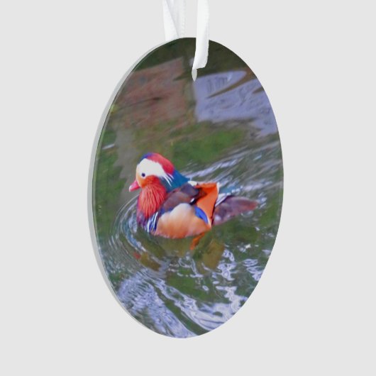Mandarin Duck #2 Ornament (voorkant)