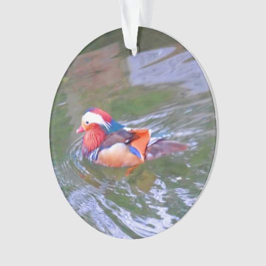 Mandarin Duck #2 Ornament (voorkant)
