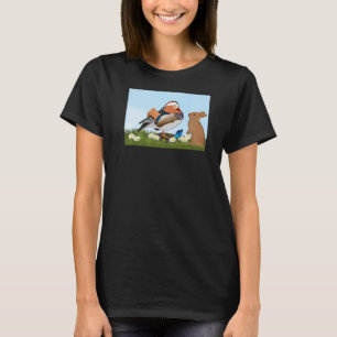 Mandarin Duck Bird Bunny Spring Birdwatcher Animal T-shirt