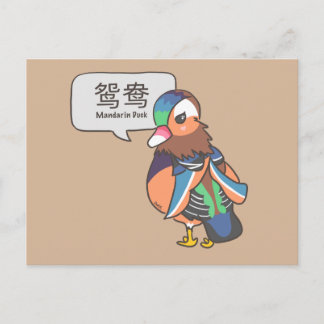 Mandarin Duck Briefkaart