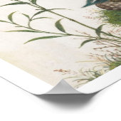 Mandarin Duck Chinese schilderijen Poster (Hoek)