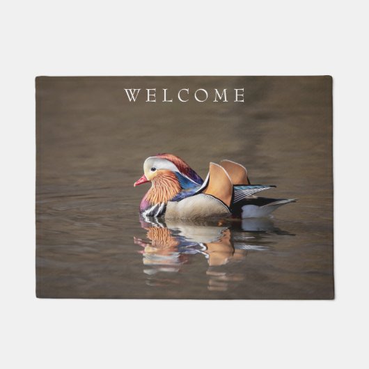 Mandarin Duck Deurmat (Voorkant)