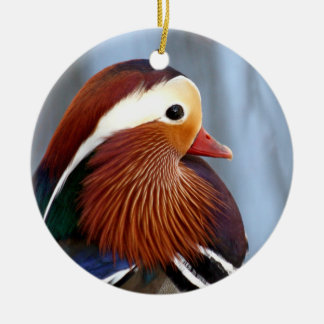 Mandarin Duck Drake Keramisch Ornament