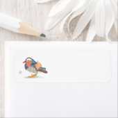 MANDARIN DUCK ETIKET (Insitu)