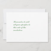 Mandarin Duck Kaart (Achterkant)