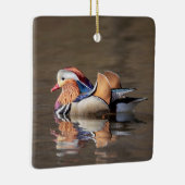 Mandarin Duck Keramisch Ornament (Rechts)