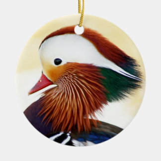 Mandarin Duck Keramisch Ornament