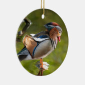 Mandarin Duck Keramisch Ornament (Rechts)